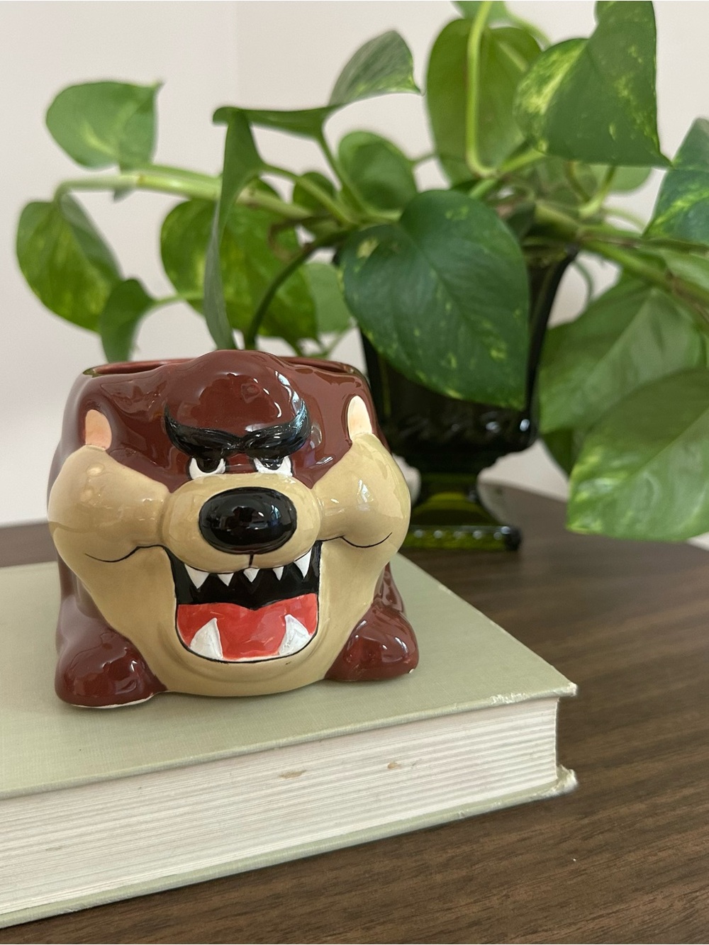Vintage Christmas Vacation Tasmanian Devil Ceramic Mug - Applause Griswold